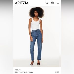 AGOLDE 90s Pinch Waist in Range 25